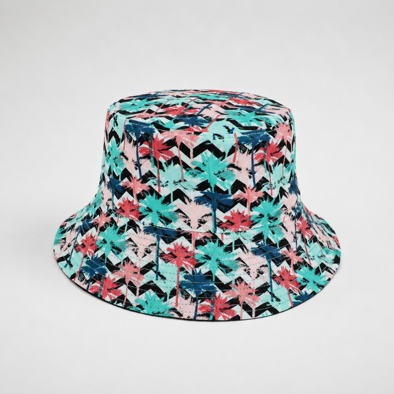 Cappellino Bucket Palm - Double Face