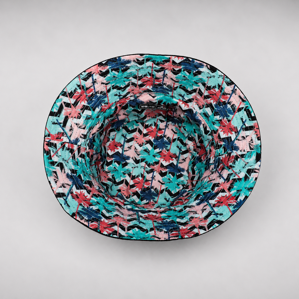 Cappellino Bucket Palm - Double Face