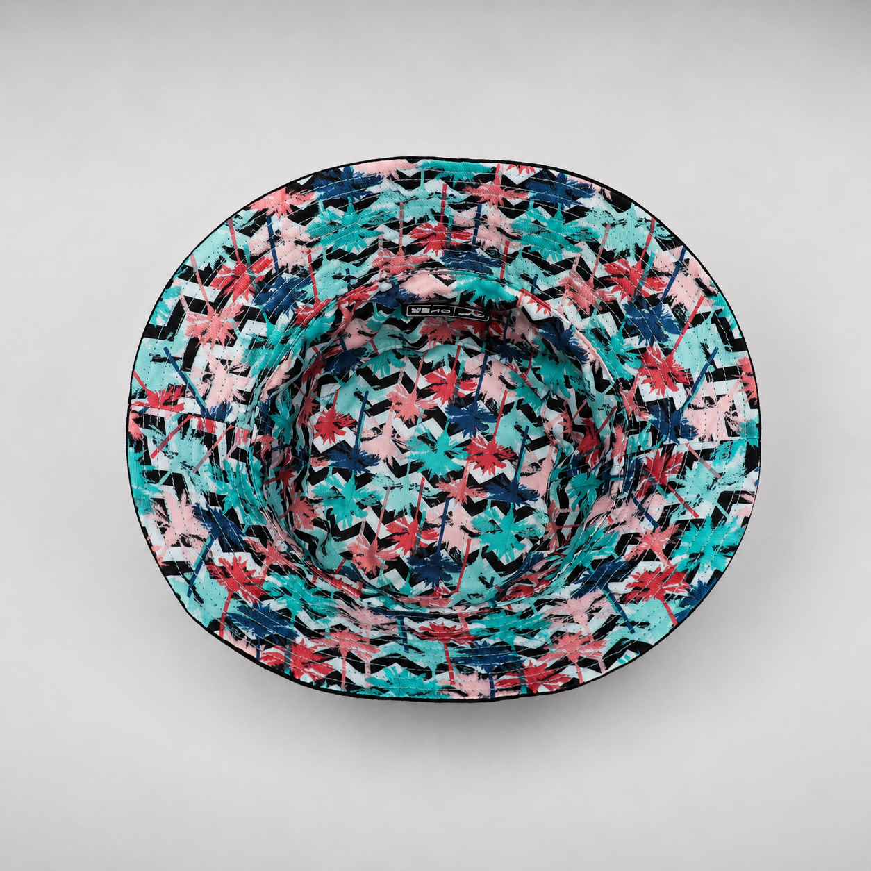 Cappellino Bucket Palm - Double Face