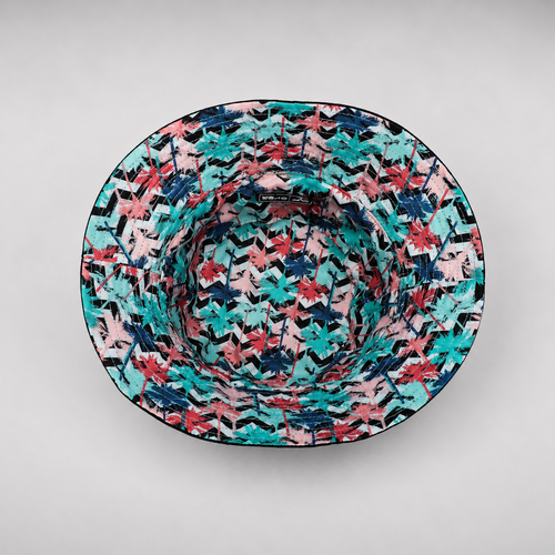 Cappellino Bucket Palm - Double Face