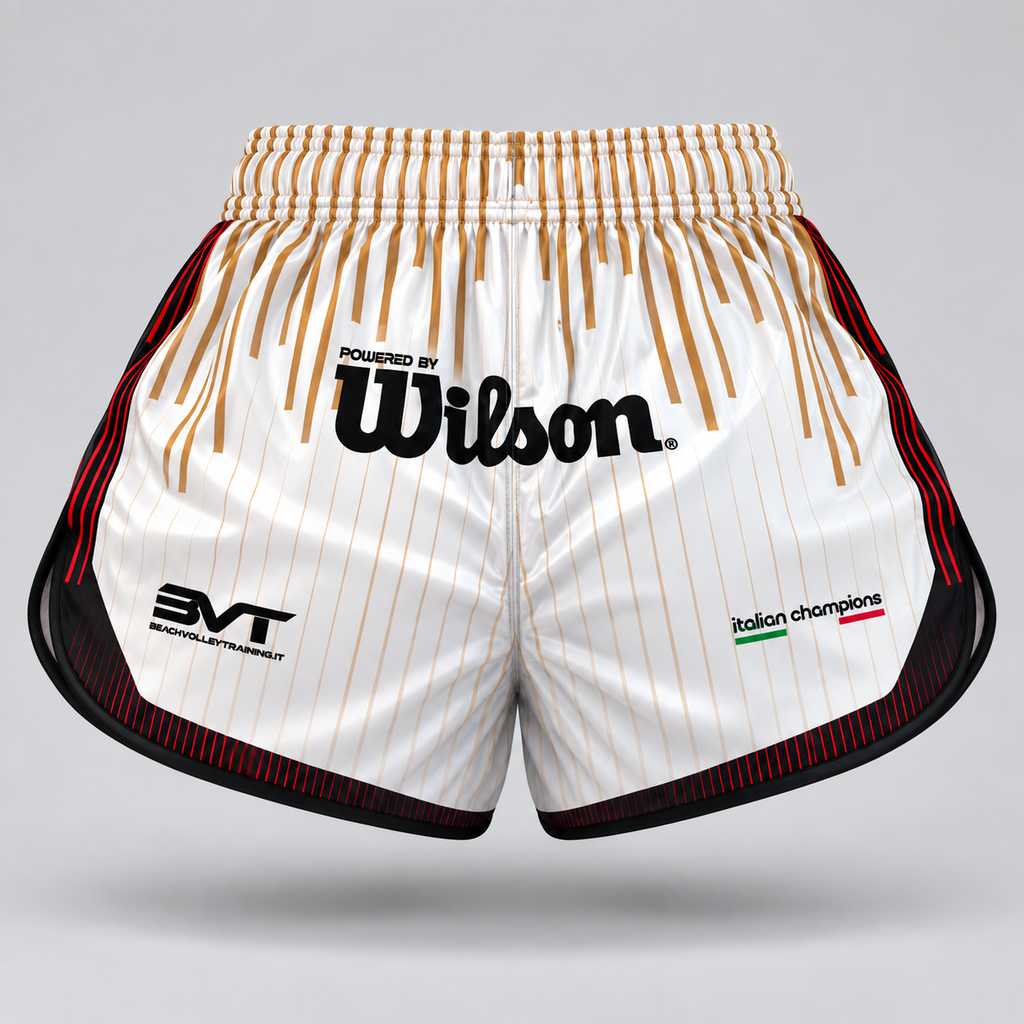 Short da Donna da beach volley bianchi – CEV European Cup 2026 Limited Edition