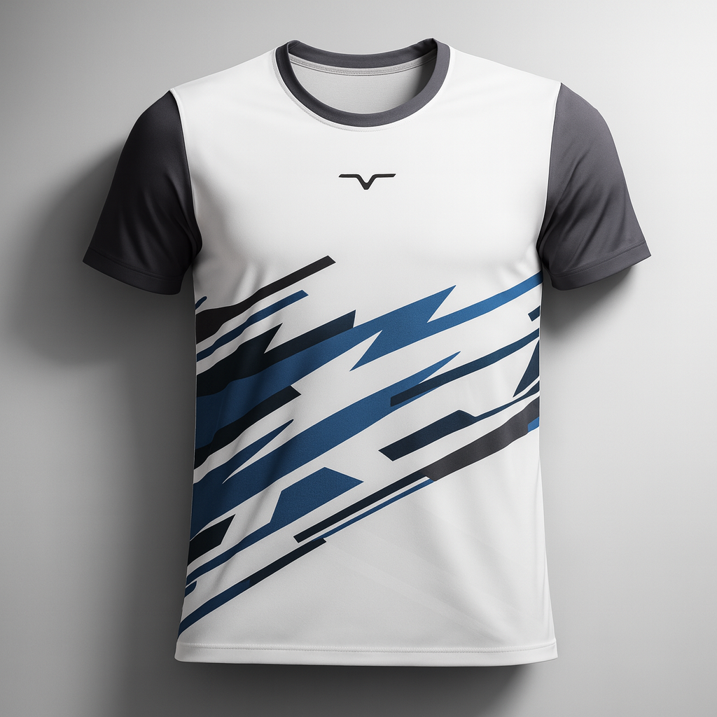 T-SHIRT PADEL OTL BIANCA