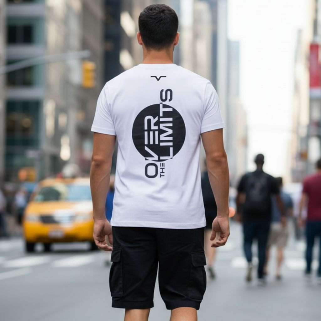 T-Shirt OTL Bianca - Linea Nera