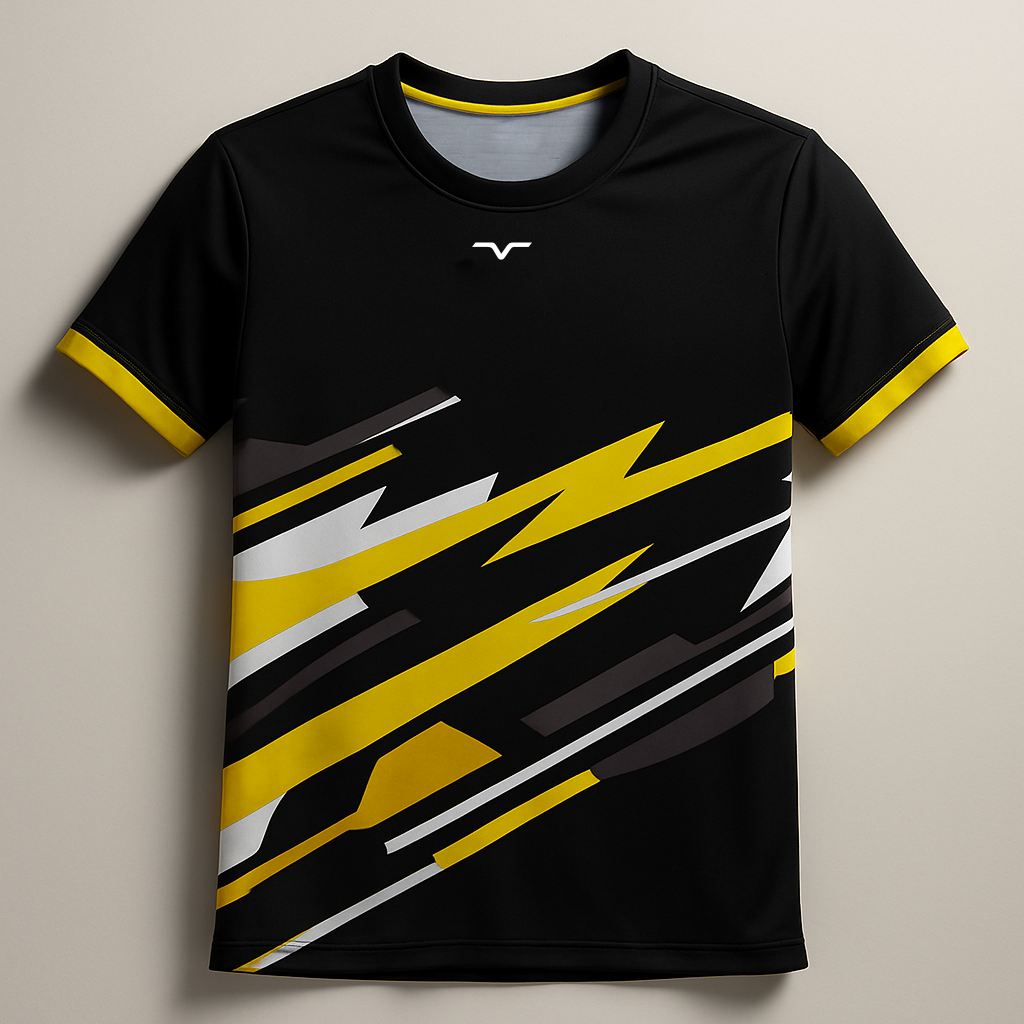 T-SHIRT PADEL OTL NERO